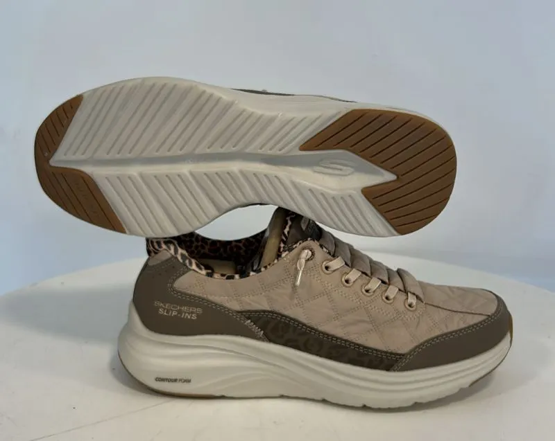 Zapatillas Skechers Slip-ins Contour Foam - Cozy Fit Leopard Dream - miniatura 3