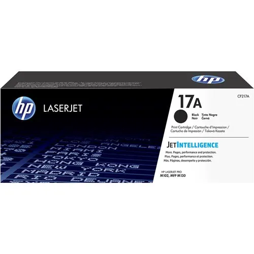 Toner HP Cf217a Nº17a Negro 1.600pag