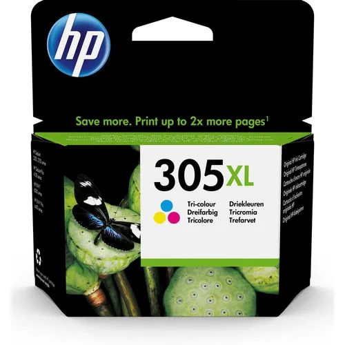 Hp Tinta 3ym63ae Nº 305XL Tricolor