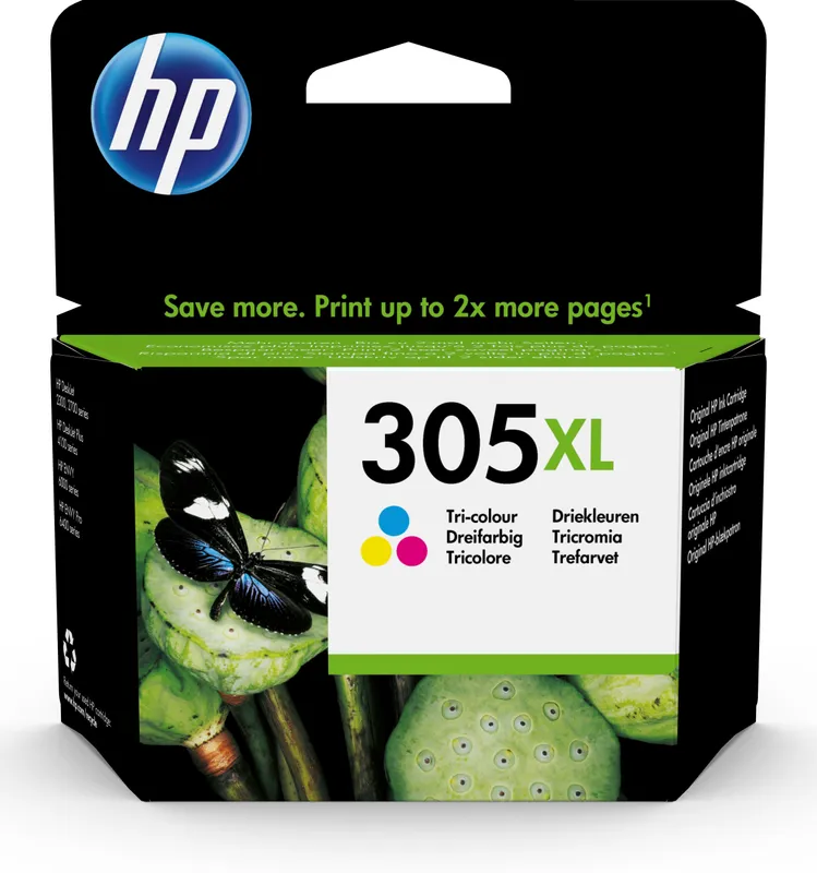 Hp Tinta 3ym63ae Nº 305XL Tricolor - foto 2