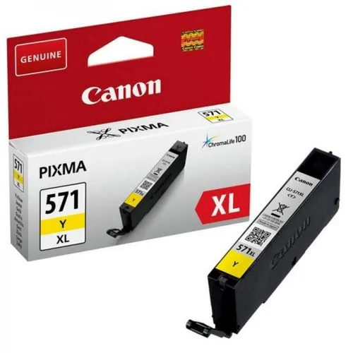 Tinta Canon Cli571xly Amarillo Alta CAP