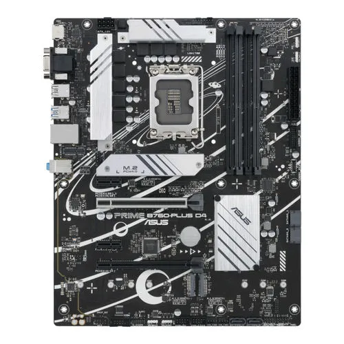 Placa Asus Prime B760-plus D4 Intel1700 DDR4 Pcie5.0 HDMI SATA3 Usb3.2 ATX