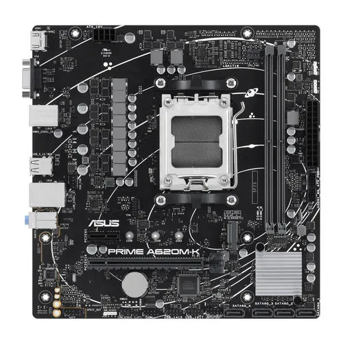 Placa Asus Prime A620m-k AMD AM5 2ddr5 HDMI Pcie3.0 4sata3 Usb3.2 Matx