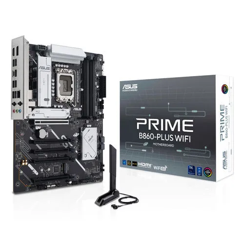 Placa Asus Prime B860-plus WIFI Intel1851 4ddr5 Hdmi/displayports Pcie4.0 4sata3 Usb3.2 ATX