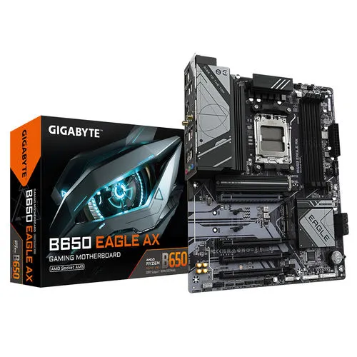 Placa Gigabyte B650 Eagle AX AMD AM5 4ddr5 HDMI Pcie3.0 4sata3 Usb3.2 ATX