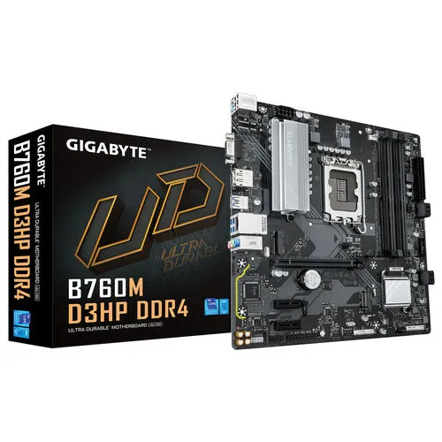 Placa Gigabyte B760m D3hp DDR4 1.0 Intel1700 4ddr4 Matx
