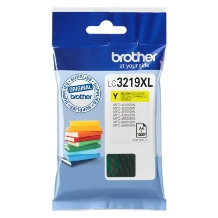 Tinta Brother Lc-3219xly Amarillo Alta Capacidad 1.500pag - foto 2