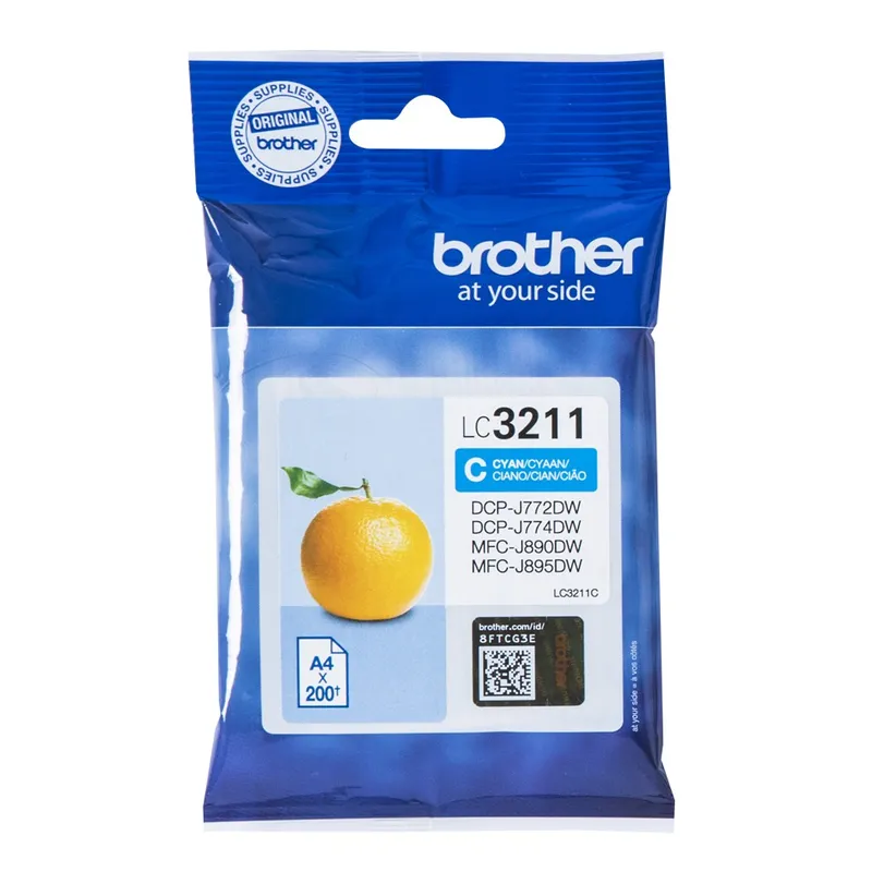 Tinta Brother Lc-3211c Cian 200PAG - foto 2