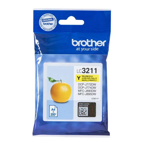 Tinta Brother Lc-3211y Amarillo 200PAG