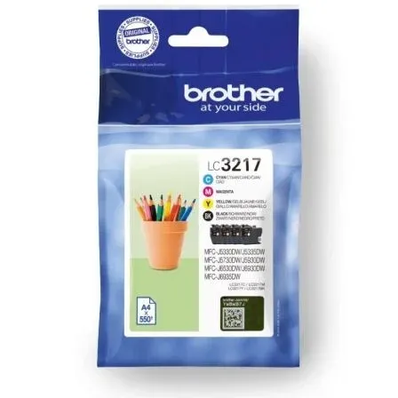 Tinta Brother Lc3217val Pack 4 Cart - foto 2