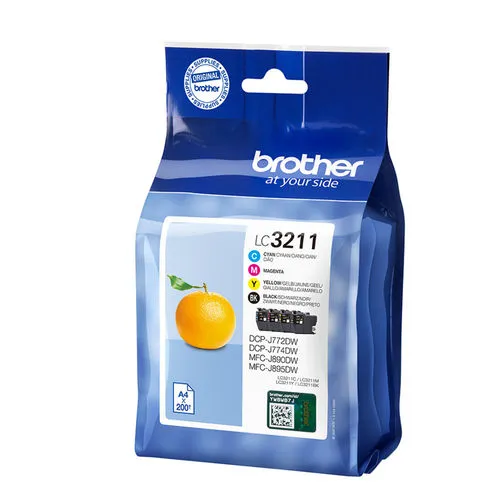 Tinta Brother Lc-3211val Pack 4 Cart
