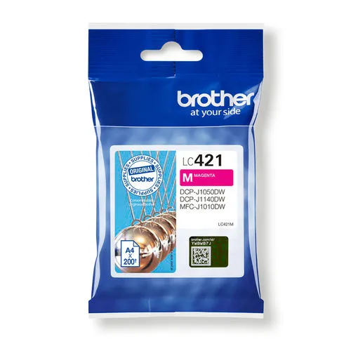 Tinta Brother Lc-421 Magenta