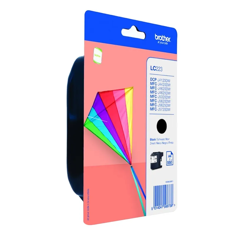 Tinta Brother Lc-223bk Negro 550PAG - foto 3