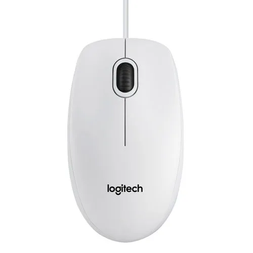 Raton Logitech B100 USB Blanco