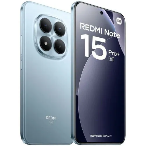 Smartphone Xiaomi Redmi Note 15 Pro+ 5G 6,83" 8GB RAM 256GB ROM Glacier Blue