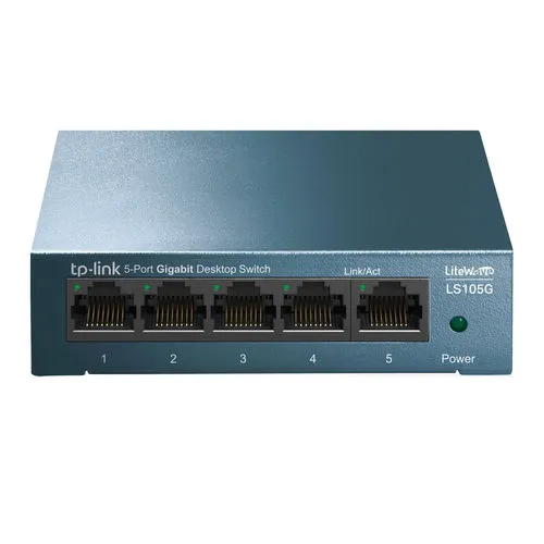 TPLINK SWITCH SOBREMESA TP-LINK LS105G 5 Puertos 10/100/1000