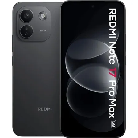 Smartphone Xiaomi Redmi Note 17 PRO MAX 5G 8GB RAM 512GB ROM Black - foto 2
