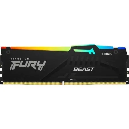Memoria Kingston Dimm DDR5 16GB 6000MHZ Cl36 Fury Beast RGB