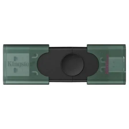 Pendrive Kingston 128GB Usb3.2 Duog2 Type-c Y Type-a Negro - foto 2