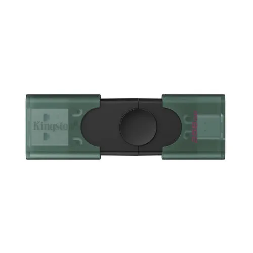 Pendrive Kingston 256GB Usb3.2 Duog2 Type-c Y Type-a Negro