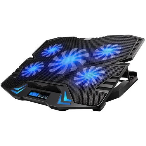 Soporte/refrigerador Portatil 17" Ewent Ew1259 2*usb 5*vent Led-azul
