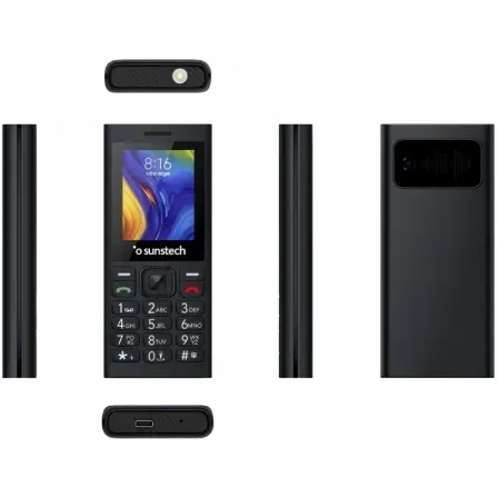 Telefono Movil Clasico Sunstech Cel5 4G 2.4" Usb-c CON Camara/linterna/radio FM 1000MAH Doble SIM - foto 2