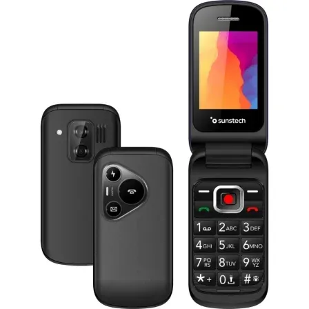Telefono Movil Sunstech Celt24 2.4" 4G Boton Sos/teclado 1000MAH Dual SIM Negro - foto 2