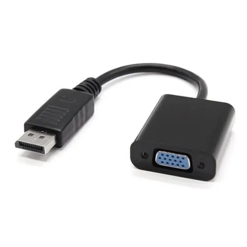 Conversor Nano Cable Displayport/m - Vga/h 0.15m Negro