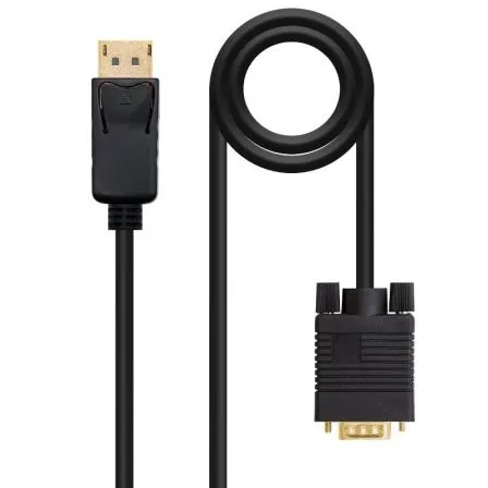 Nanocable Conversor Nano Cable Displayport/m - Vga/m 2.0m Negro - foto 2