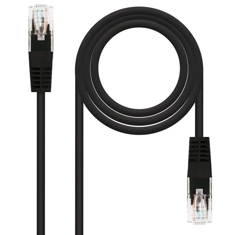 Nanocable Latiguillo/cable RED Nano Calbe RJ45 Cat.6 UTP Awg24 0.25m Negro - foto 3