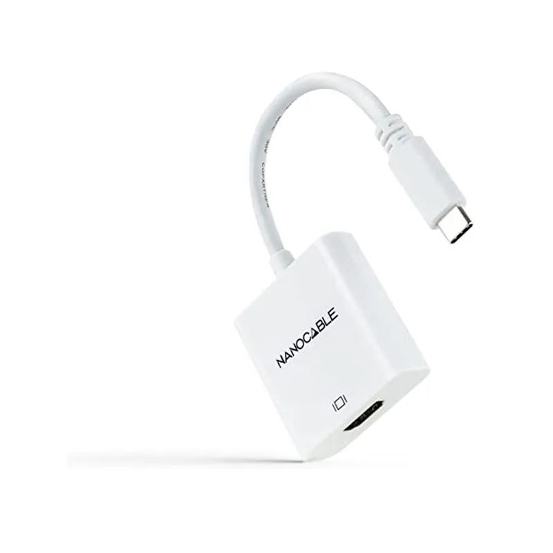 Nanocable Conversor Nano Cable Usb-c - HDMI 4K 0.15m Negro - foto 3