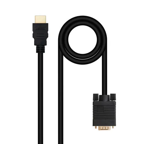 Nanocable Cable Conversor Nano Cable Hdmi/m - Vga/m 1.8m Negro