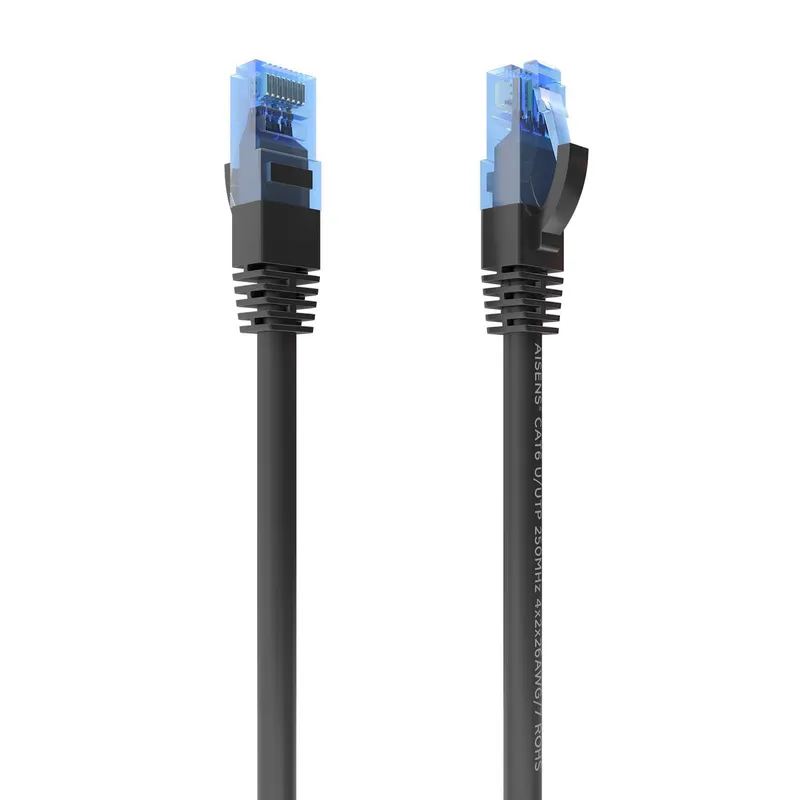 Latiguillo/cable RED Aisens RJ45 Cat.6 UTP Awg26 CCA 2.0m Negro - foto 3