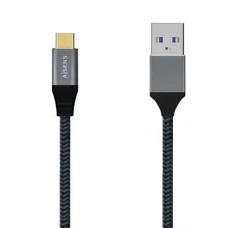 Cable USB Aisens Usb3.1 A/m - Usb3.1 C/m 1.0m Gris - foto 2