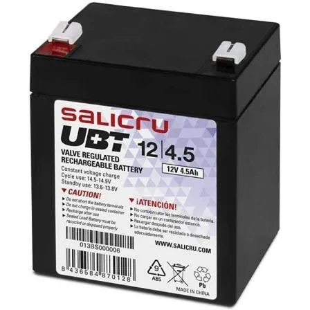 Bateria SAI Salicru UBT 12v/4,5ah - foto 2