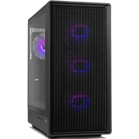 Caja Semitorre/atx NOX Infinity Iota S/fuente Usb3.0 Negra Argb C/ventana - foto 2