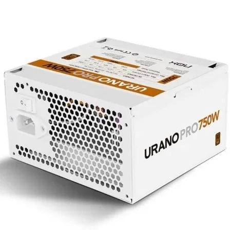 Fuente Alimentacion 750W NOX Urano PRO Pfc-activo 80+bronze 12CM ATX Blanca - foto 2