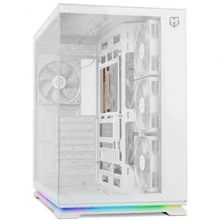 Caja Semitorre/atx NOX Galaxy S/fuente Usb3.0 Blanca Argb C/ventana-frontal - foto 2