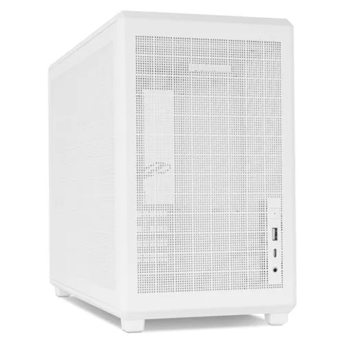 Caja Minitorre/micro-atx NOX Refresh S/fuente Usb3.2-type C Blanca