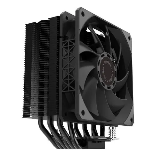 Refrigerador CPU Coolbox H6 Multisocket Negro