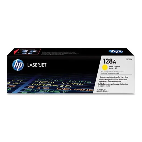 Toner HP Ce322a Nº128a Amarillo 1.300pag