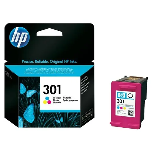 Tinta HP Ch562ee Nº 301 Tricolor C/m/y