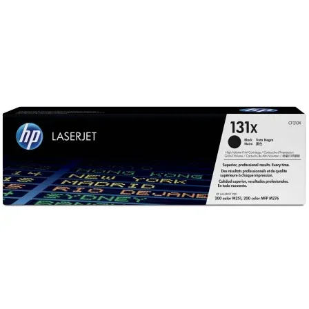 Toner HP Cf210x Nº131x Negro 2.400pag Alta Capacidad - foto 2
