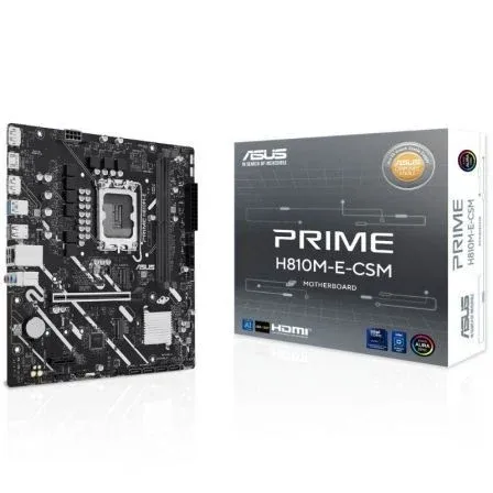 Placa Asus Prime H810m-e-csm Intel1851 2ddr5 Pcie4.0 4sata3 Matx - foto 2