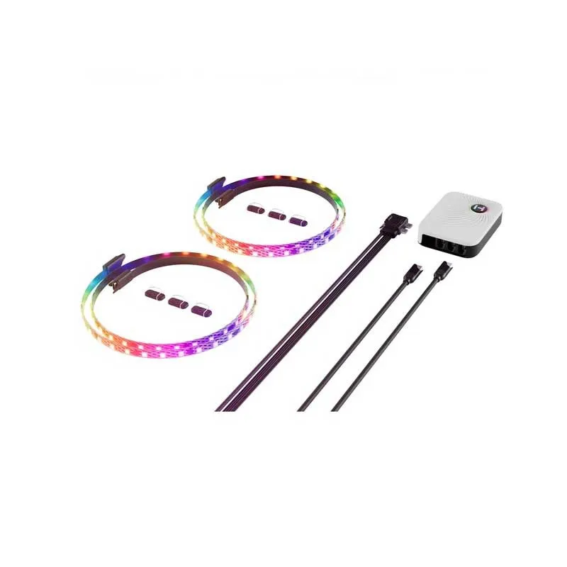 Accesorios Hyte Iluminacion Tiras RGB Ls30 Pack 2 + Np50 Acc-hyte-ls30-b-2np