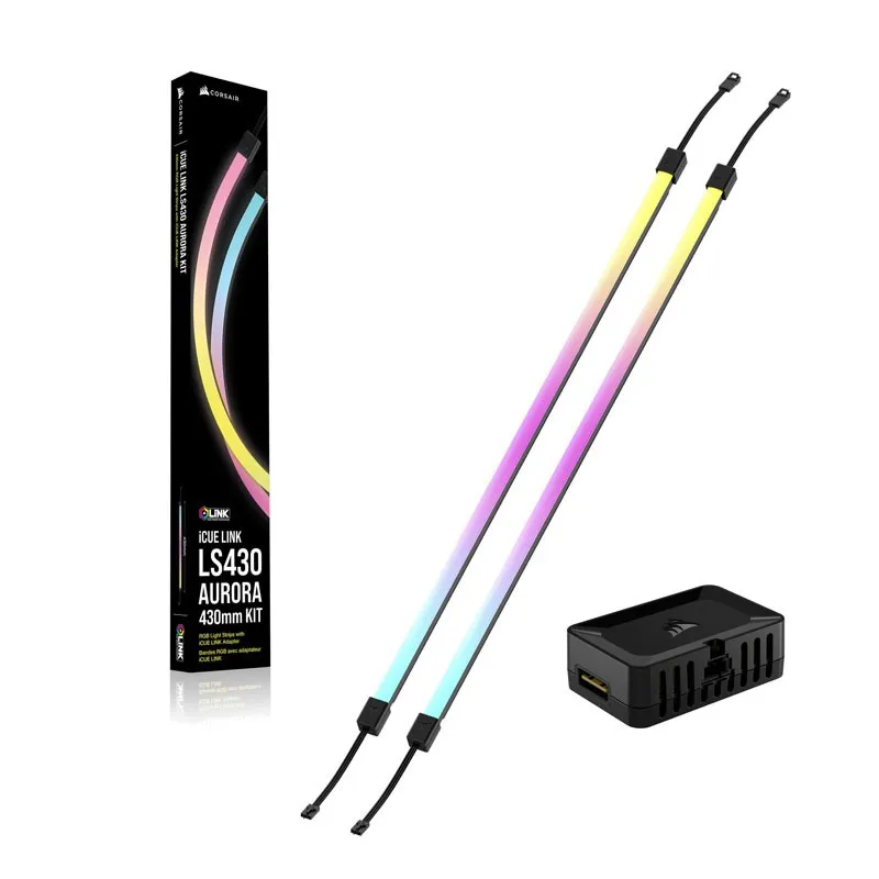 Tiras DE LED Corsair Icue Link Ls430 Aurora RGB 430MM KIT Cl-9011136-ww