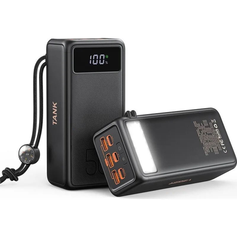 Cargador Powerbank Veger Tank Boost Vg-w5001c 56000MAH 130W