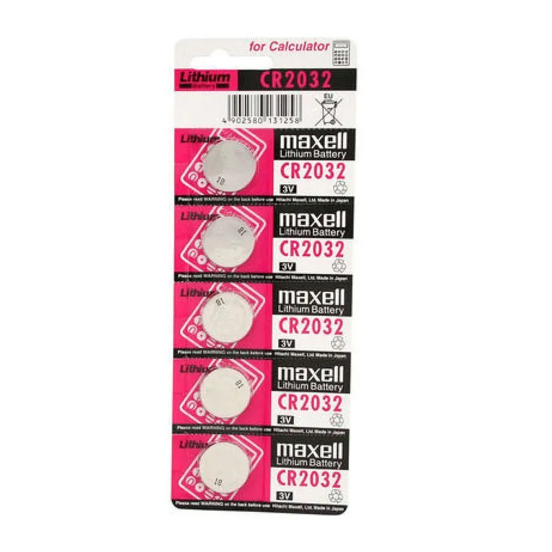 Pila Boton Litio Maxell Cr2032 E-bl.5