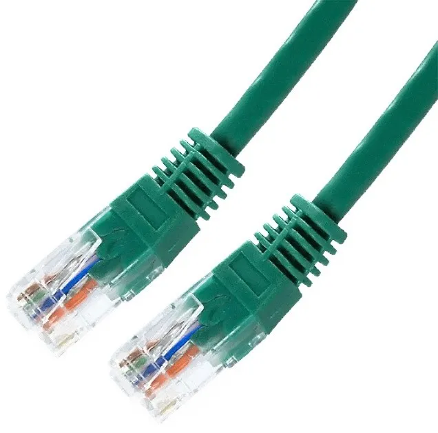 Cable RED Latiguillo RJ45 Cat.6 UTP Awg24 Verde 1.0 M Nanocable 10.20.0401-gr