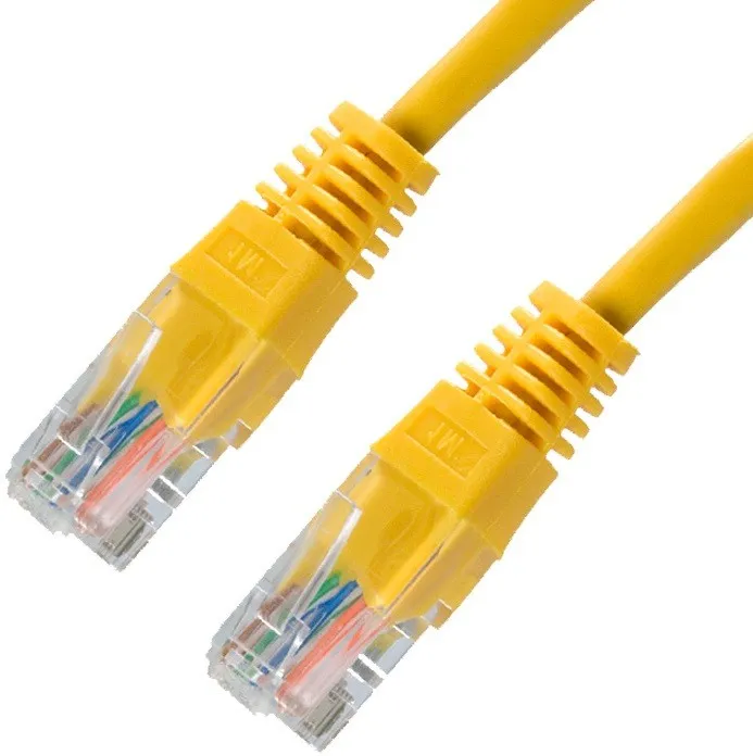 Cable RED Latiguillo RJ45 Cat.6 UTP Awg24 Amarillo 1.0 M Nanocable 10.20.0401-y